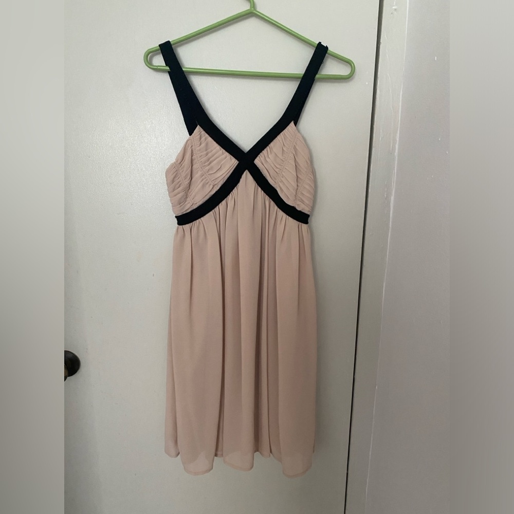 H&M Peach Pink Chiffon Dress